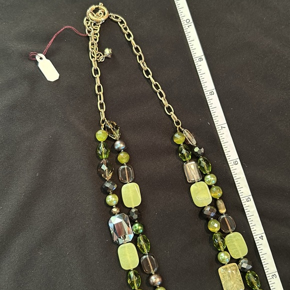 Artisan created; Gorgeous Double strand necklace - Picture 4 of 6
